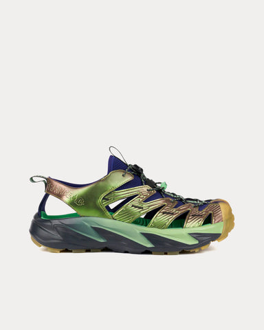 HOKA x Brain Dead Hopara Pea Pod Green Slip On Sneakers