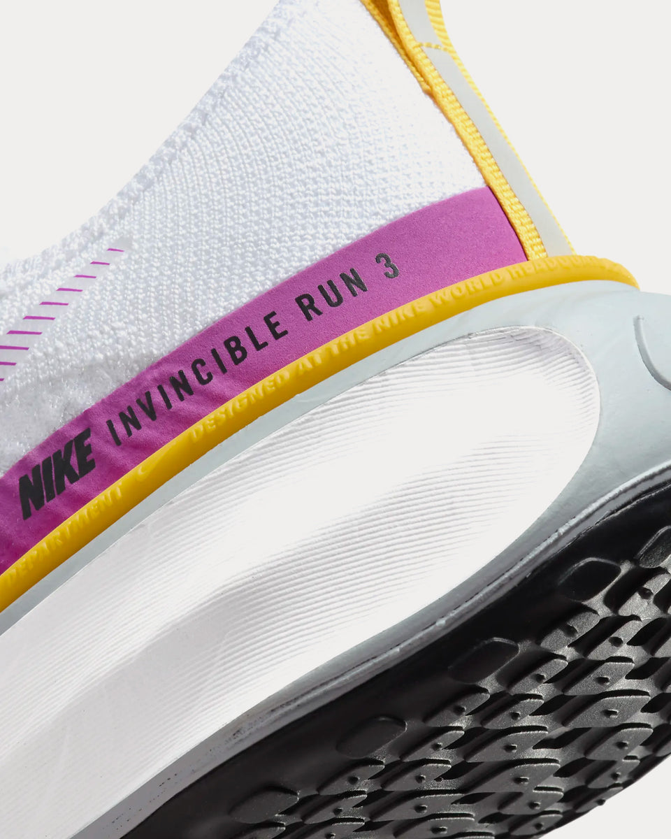 BUY Nike WMNS ZoomX Invincible Run Flyknit 3 White Vivid Purple