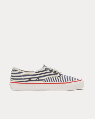 Vans x Nigel Cabourn OG of Authentic LX Blue / White Low Top Sneakers