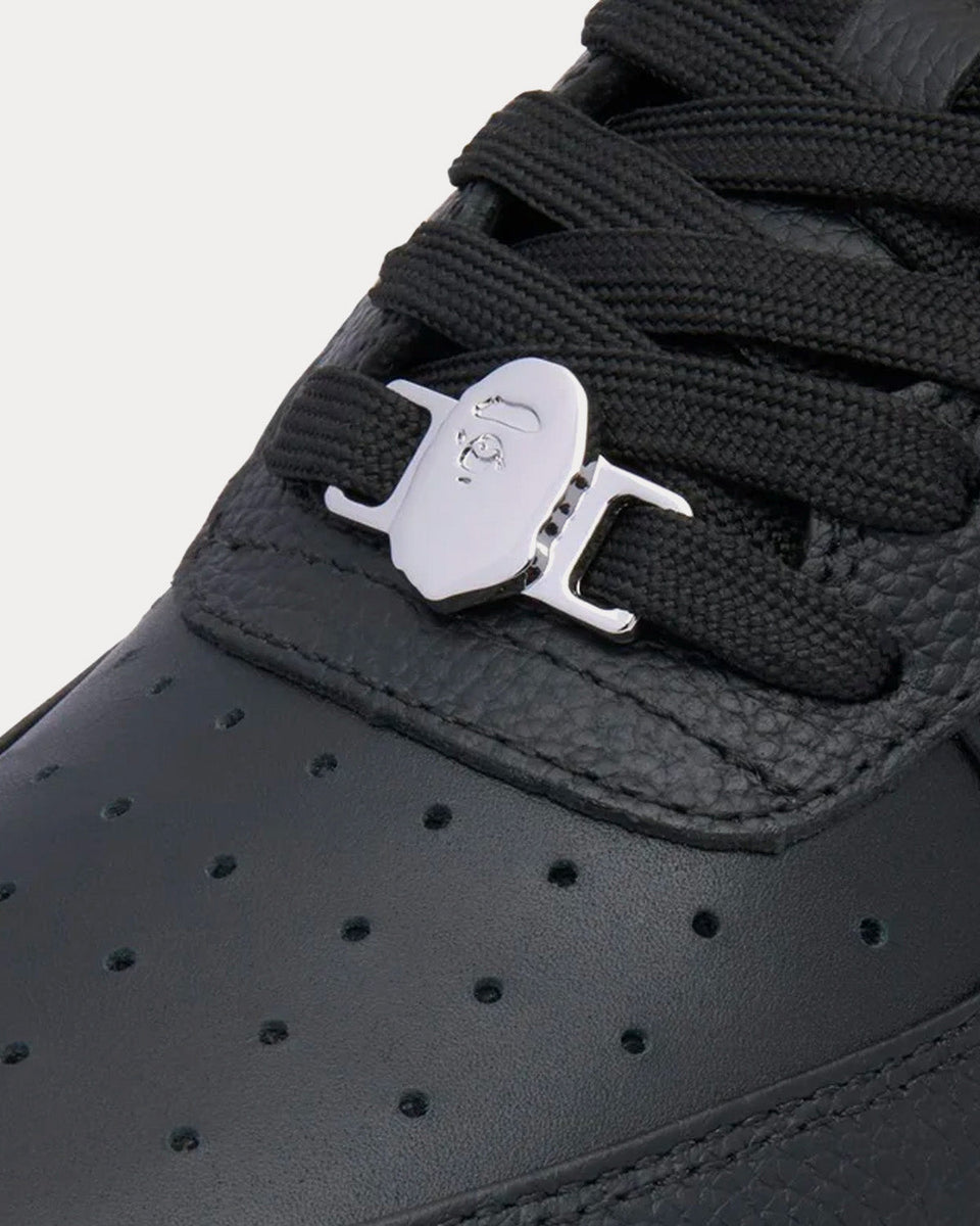 A Bathing APE Bape Sta #6 Black Low Top Sneakers - Sneak in Peace