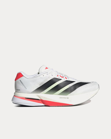 Adidas Adistar Boston 13 Cloud White / Core Black / Lucid Red Running Shoes