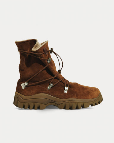 Asics x Nonnative Gel-Yetitokyo Hi GTX Suede Brown Boots