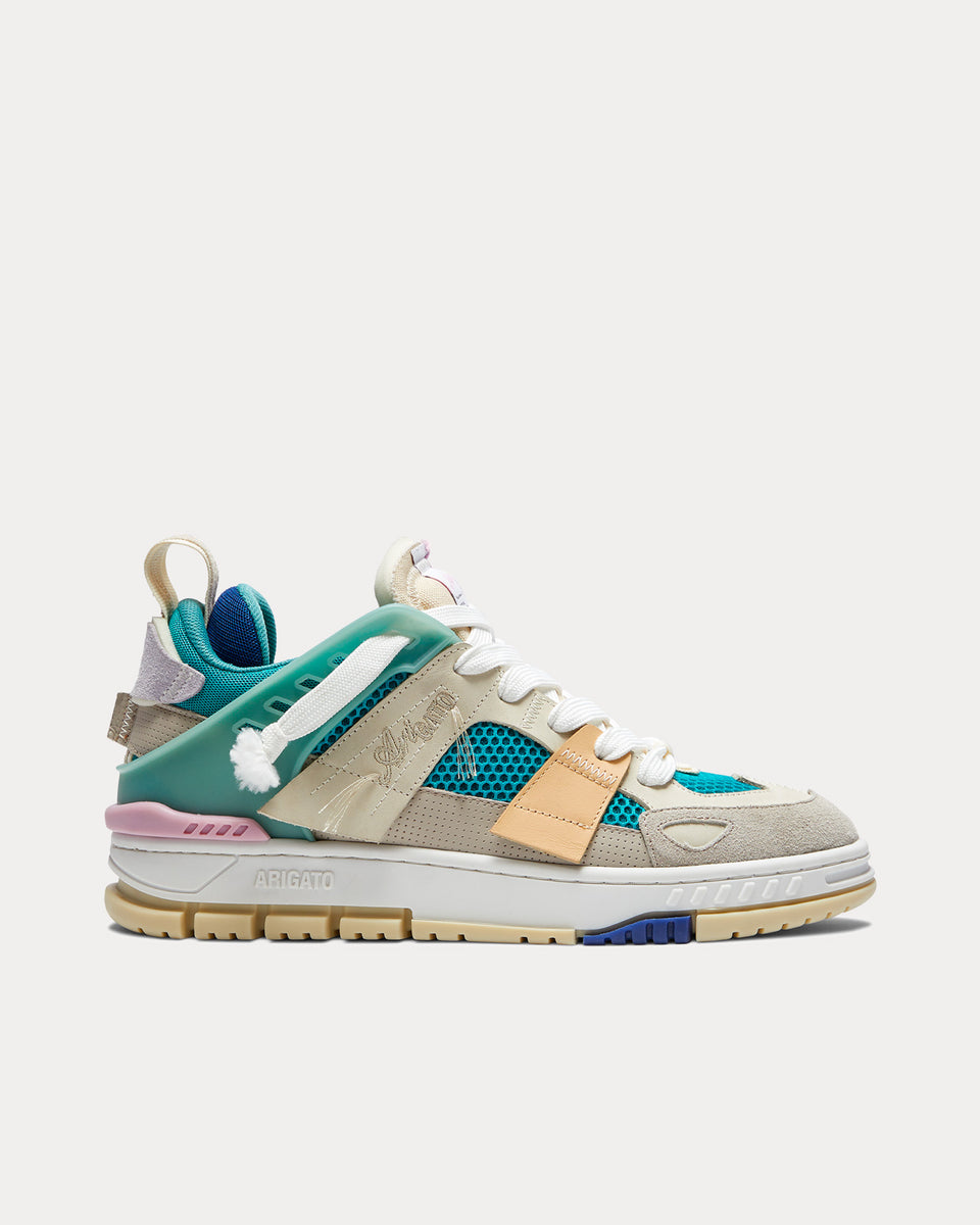 Axel Arigato Beige Calf Leather Bos Taurus Low Top Sneakers