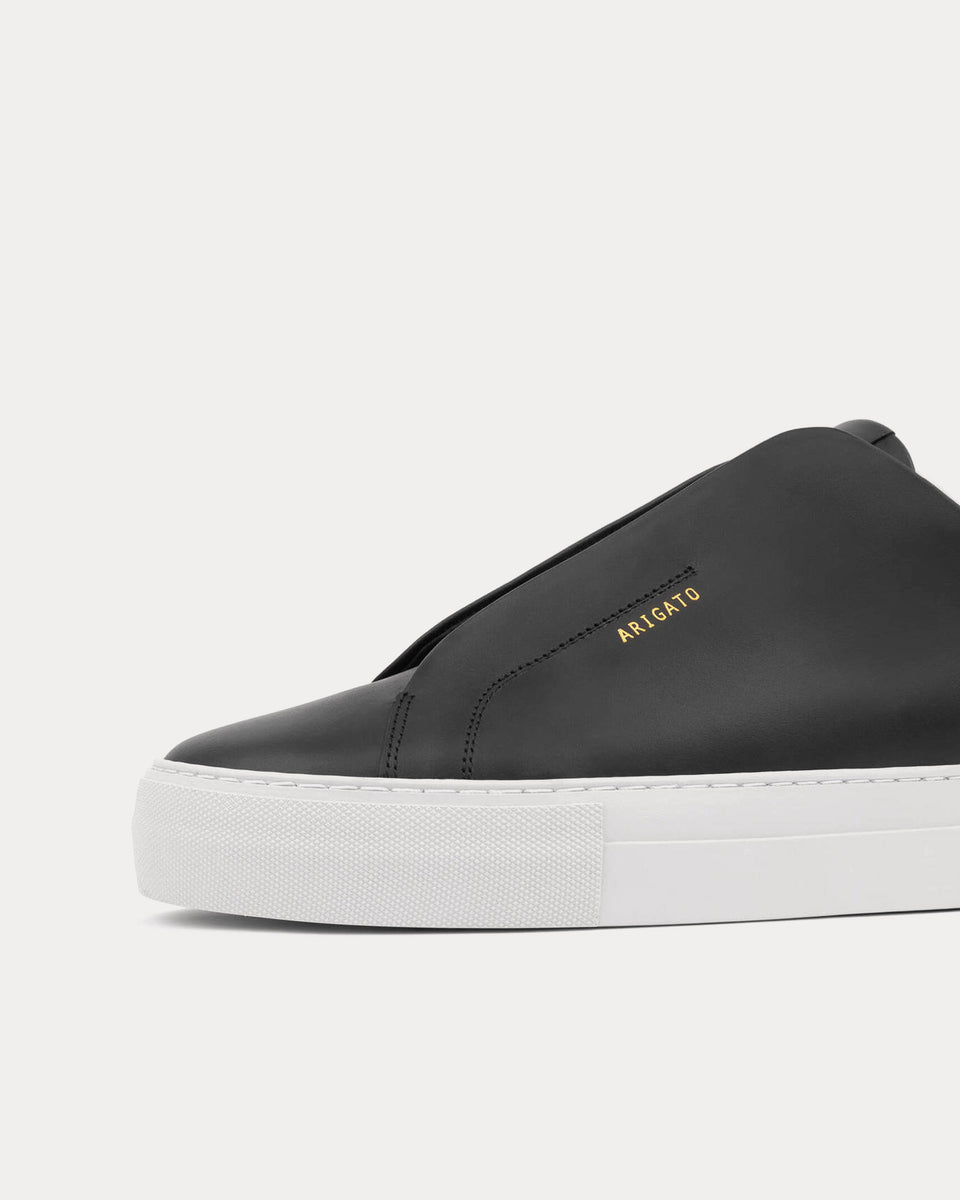 Axel Arigato Clean 360 Laceless Black White Slip On Sneakers Sneak Axel Arigato Clean 360 Laceless Black White Slip On Sneakers Sneak