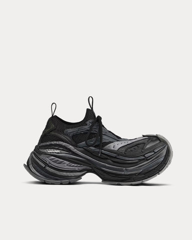 Balenciaga Platform Reduced Dark Grey Low Top Sneakers