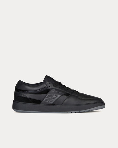 Givenchy G Move Leather Black Low Top Sneakers