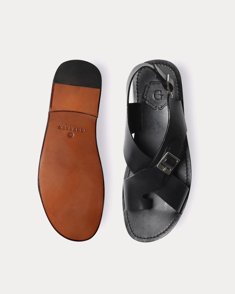 grenson leather sandals