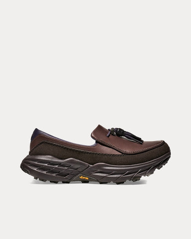 HOKA Speed Walnut / Cast Iron Loafers