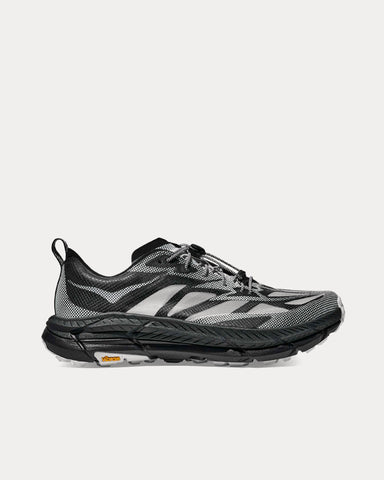 HOKA Stealth/Tech Mafate Speed 4 Lite Black / White Running Shoes
