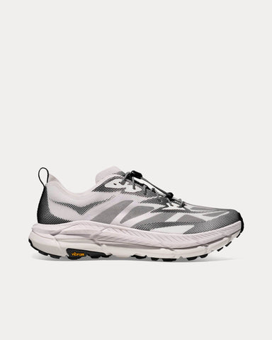 HOKA Stealth/Tech Mafate Speed 4 Lite White / Black Running Shoes