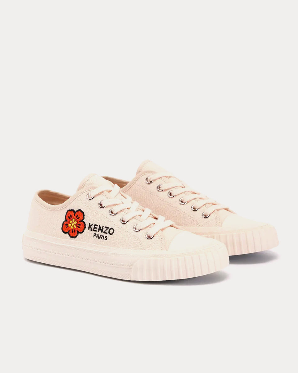 Kenzo Kenzo Foxy Canvas Cream Low Top Sneakers - Sneak in Peace