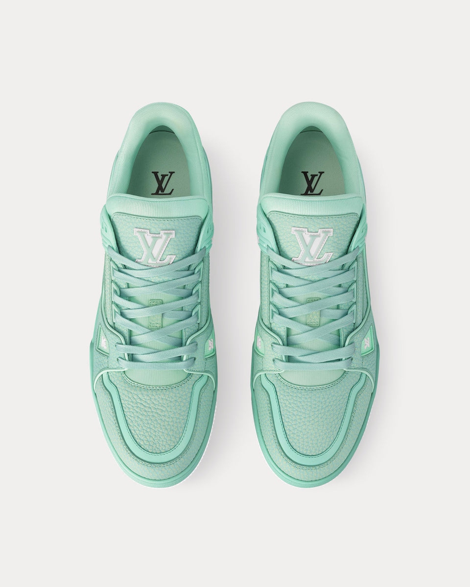 louis vuitton green sneakers