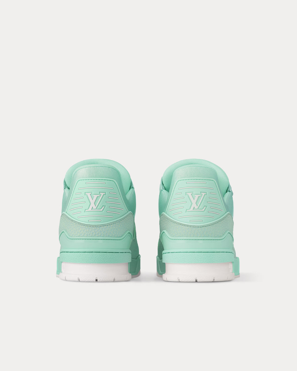 louis vuitton green sneakers