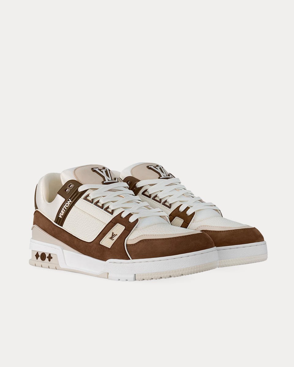 Louis Vuitton LV Trainers Moka Low Top Sneakers - Sneak in Peace