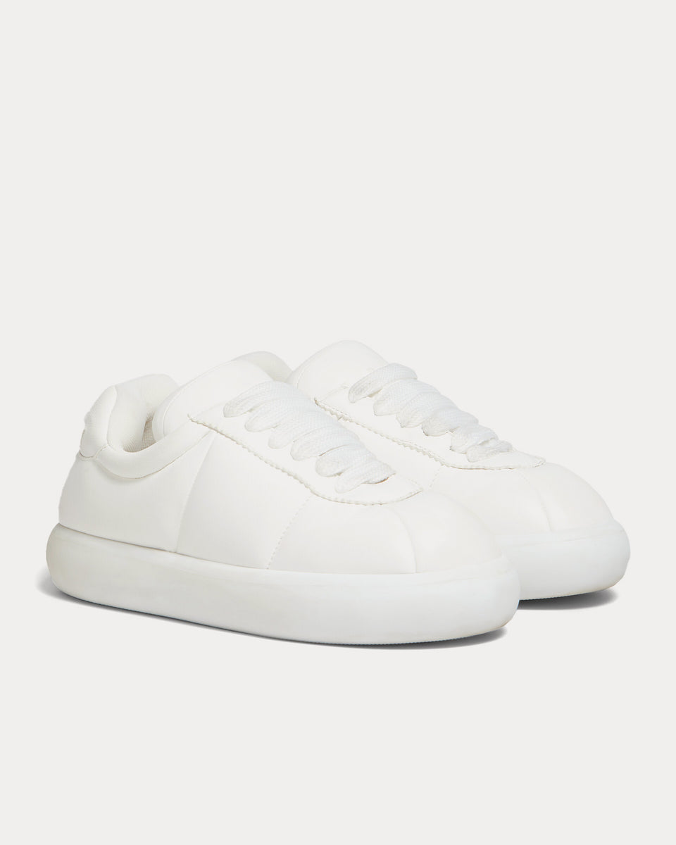 Marni Bigfoot 2.0 Leather White Low Top Sneakers - Sneak in Peace