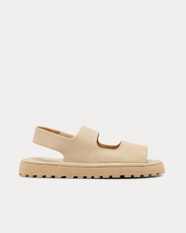 Marsell Sanpomice Leather Biscuit Sandals