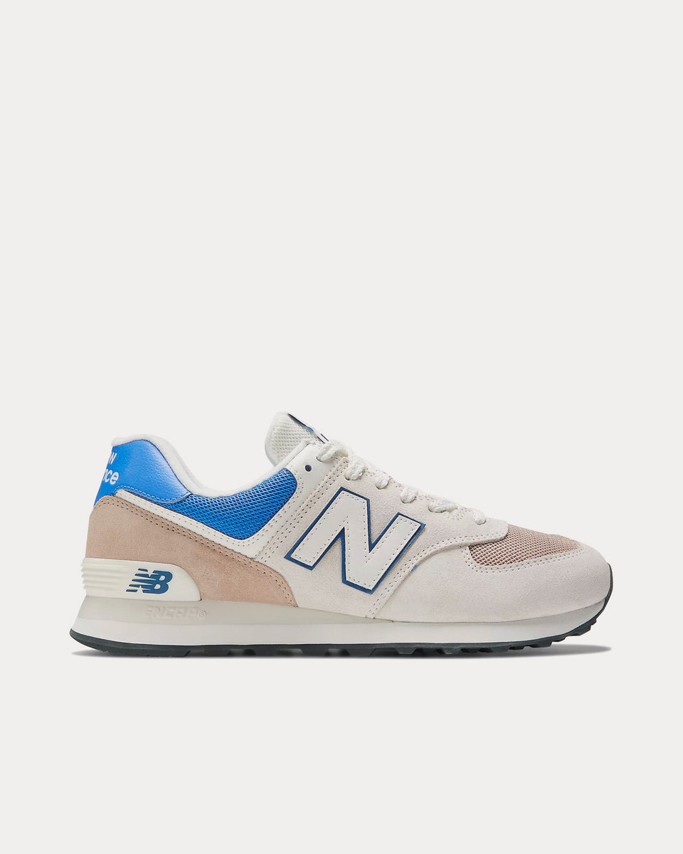 New balance 574 white blue Outlet