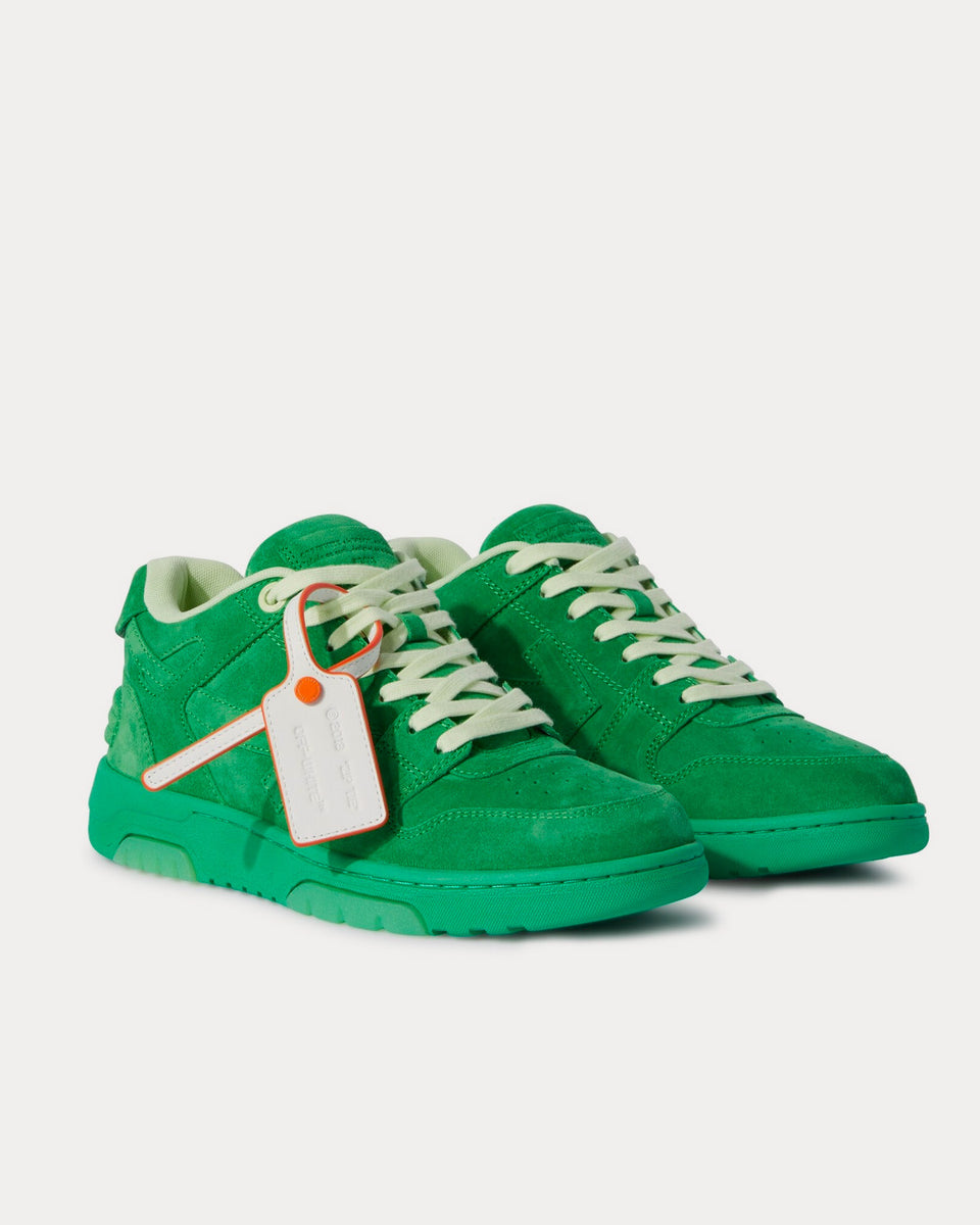 Off-White Men's Out Of Office Suede Low-Top Sneakers