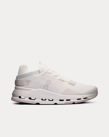 On Running Cloudnova 2 White / Orchid Low Top Sneakers