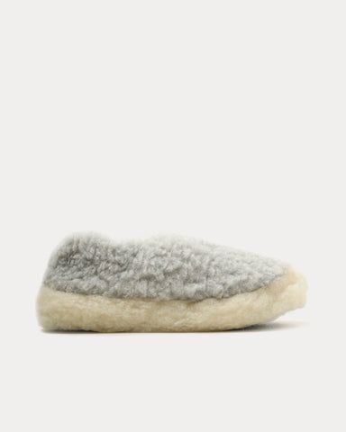Rue de Wool Nordic V2 Foggy Grey / Natural Slippers
