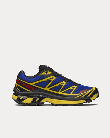 Salomon x Jjjjound XT-6 Nautical Blue / Lemon / Black Low Top Sneakers