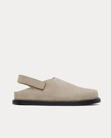 Studio Nicholson Hardning Leather Rainy Day Grey Clogs