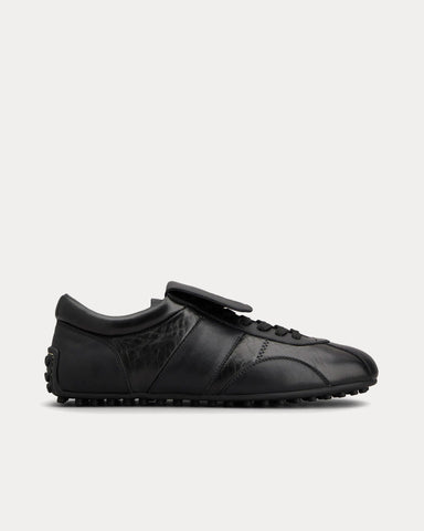 Tod's T-Marathon Leather Black Low Top Sneakers