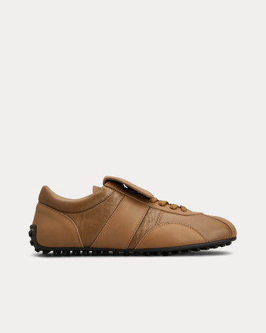 Tod's T-Marathon Leather Light Brown Low Top Sneakers