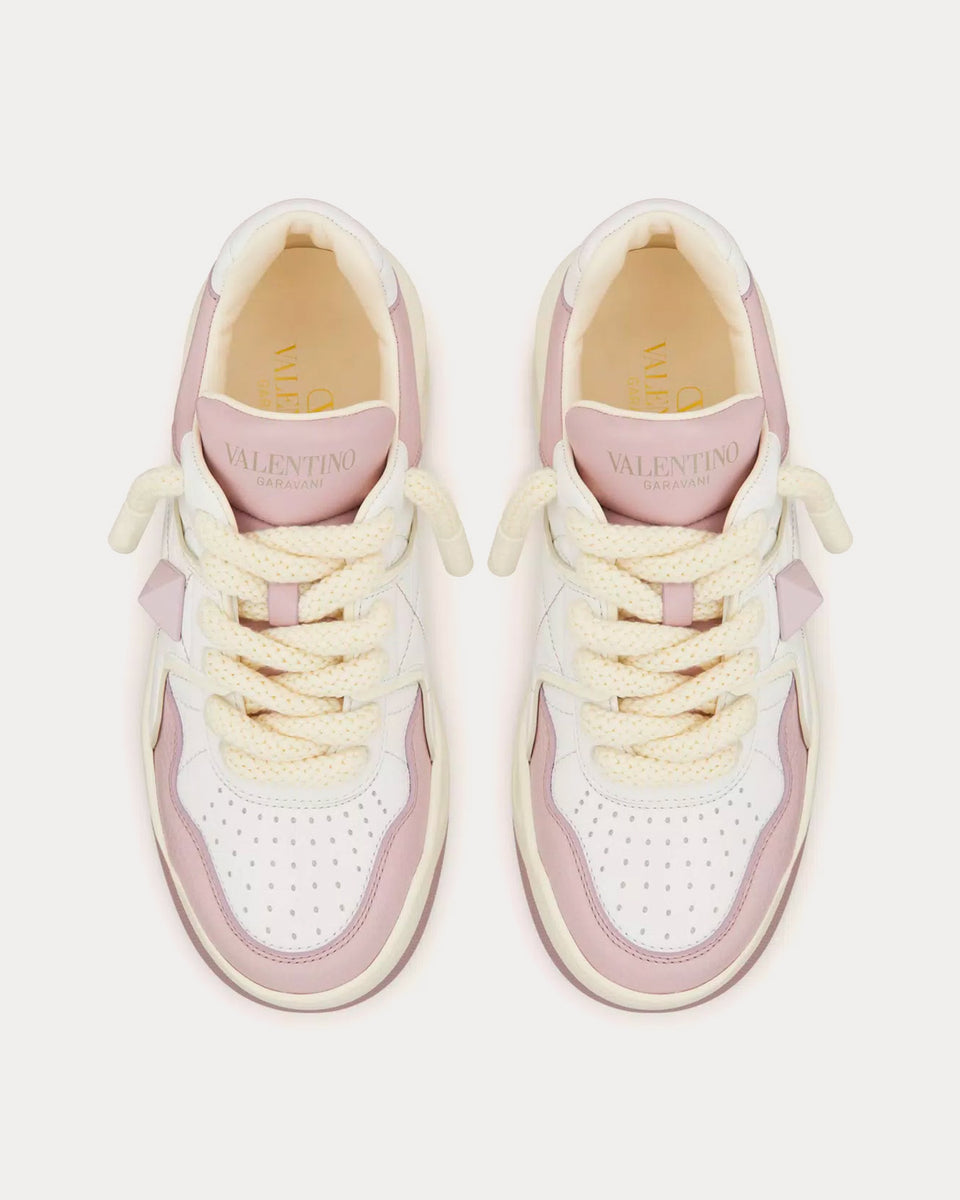 Valentino White Low Top Sneakers