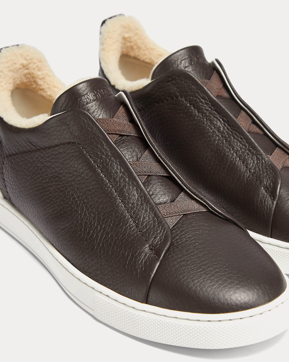 Zegna Men's Sneaker Brown