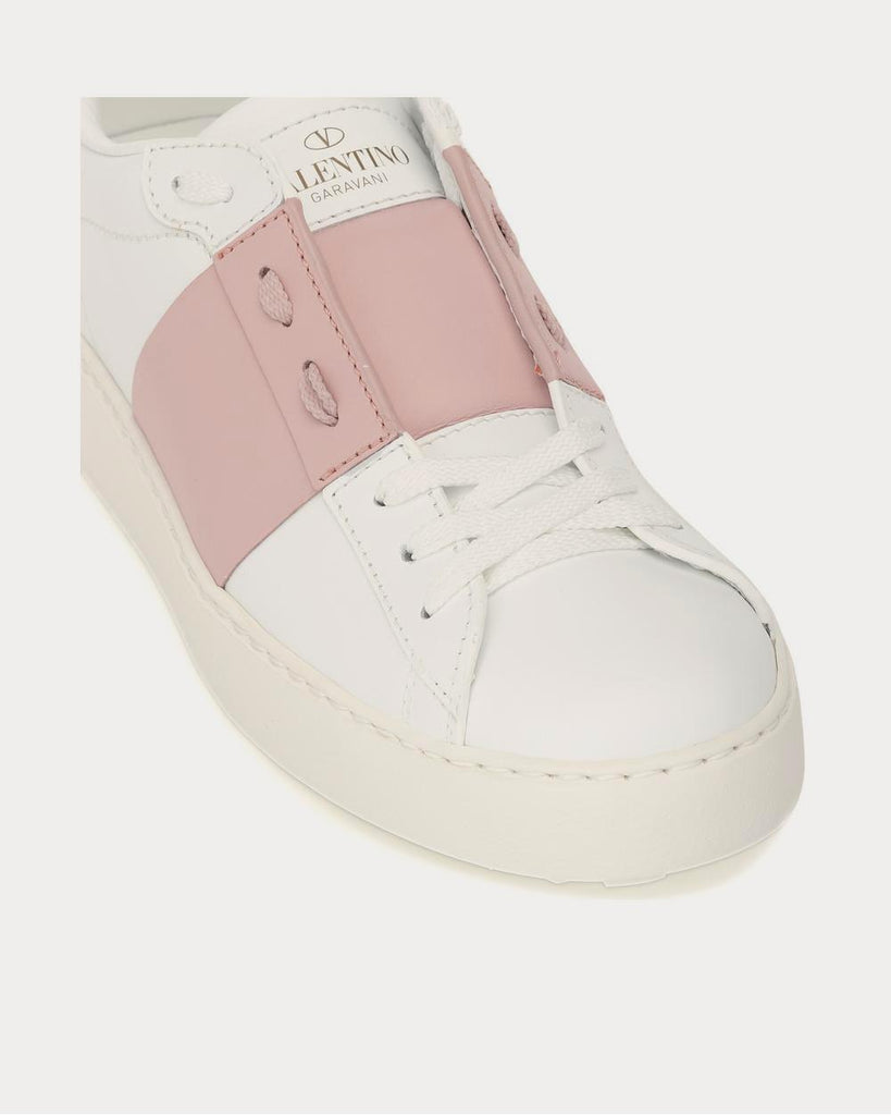 Valentino Garavani Open leather Bianco Low Top Sneakers