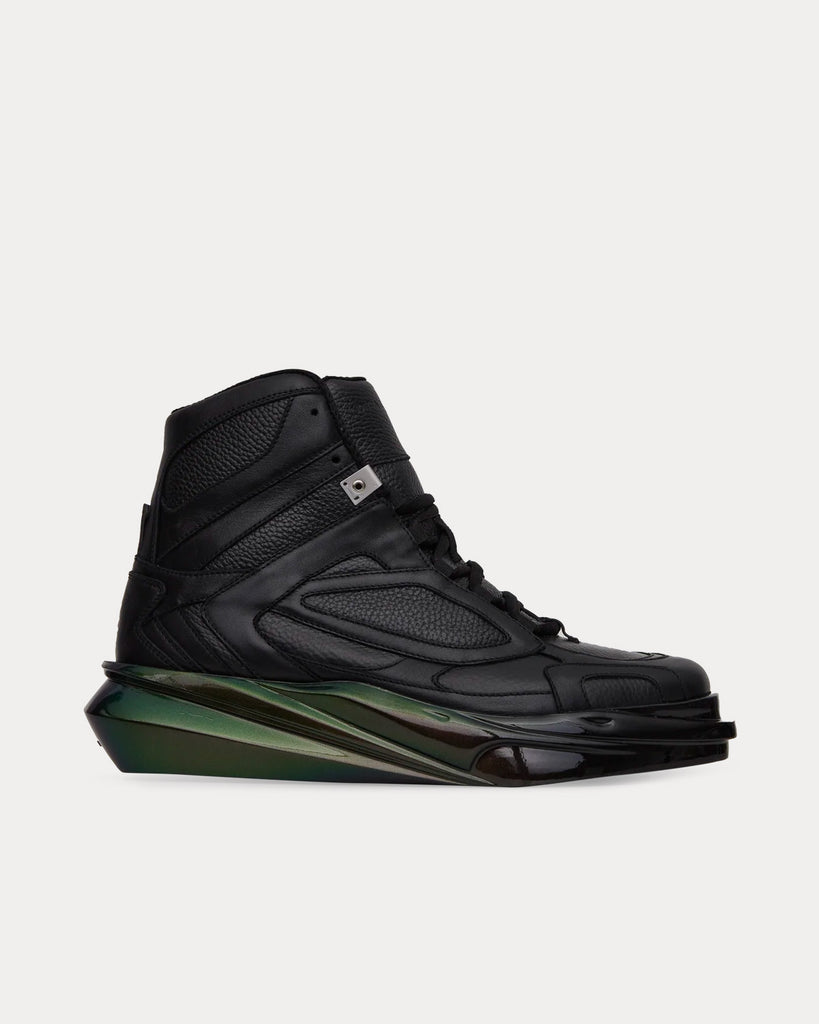 Mono Hiking Black / Green High Top Sneakers