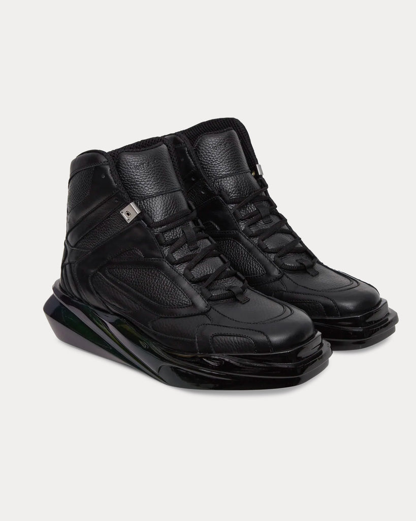Mono Hiking Black / Green High Top Sneakers