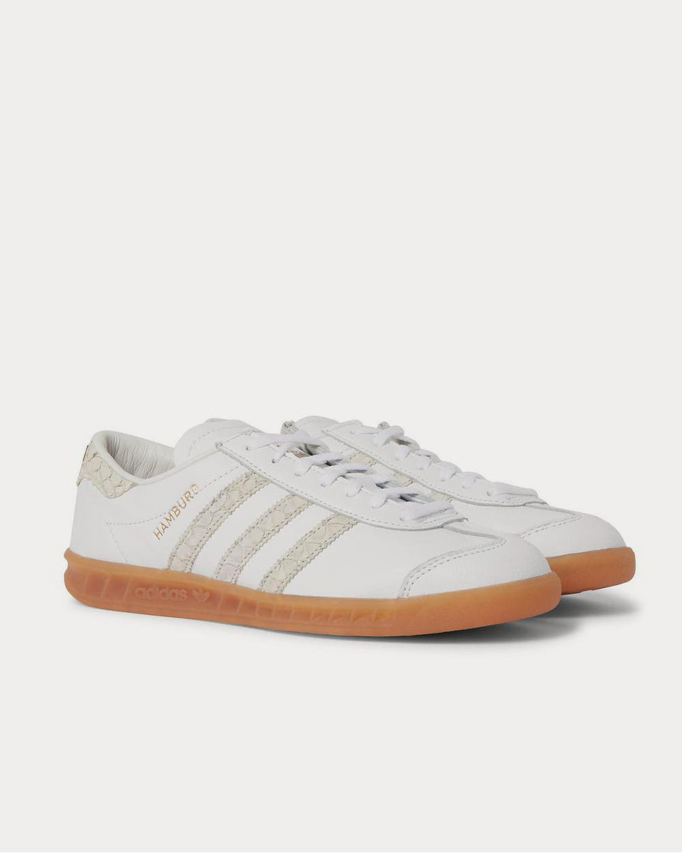 Maestro Ananiver Cubo Adidas Hamburg Leather White low top sneakers - Sneak in Peace