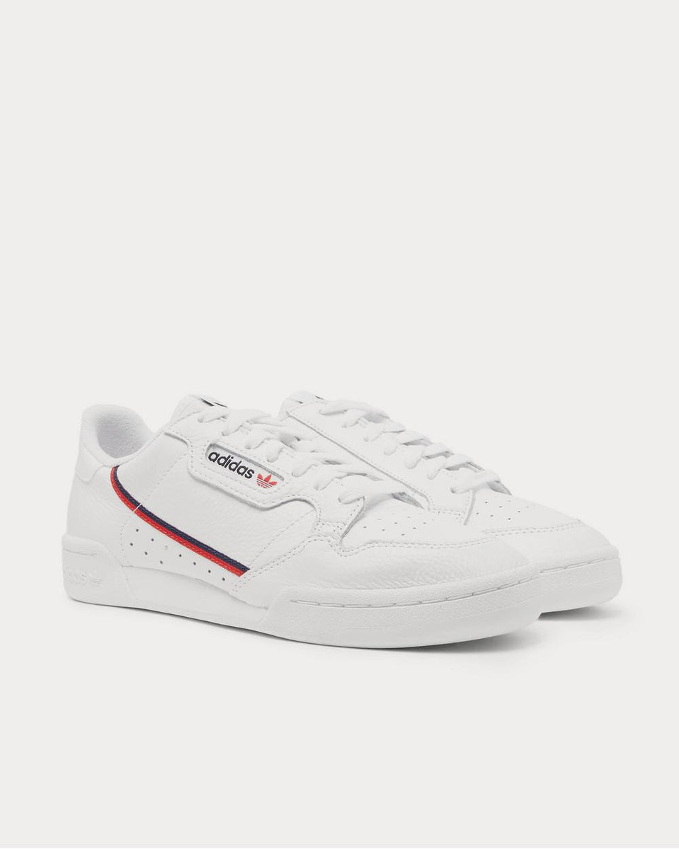 Adidas Continental 80 Full-Grain Leather White low top sneakers - in Peace