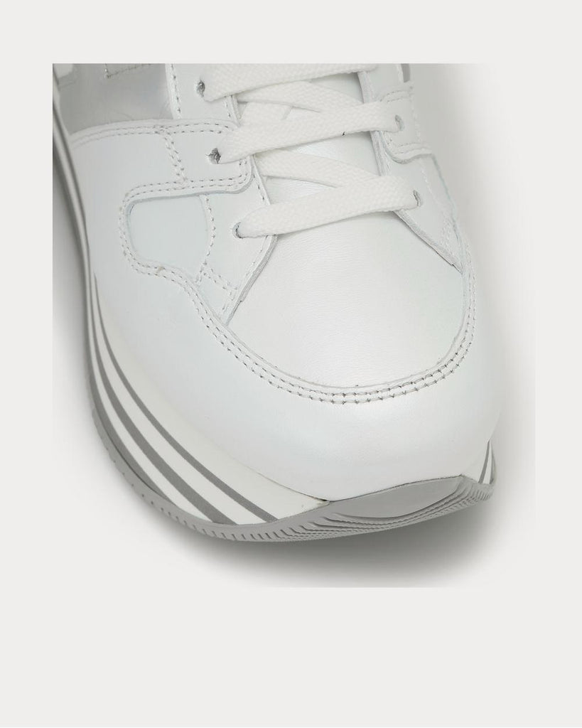 Maxi H222 leather platform Grey Low Top Sneakers