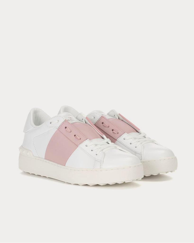 Valentino Garavani Open leather Bianco Low Top Sneakers