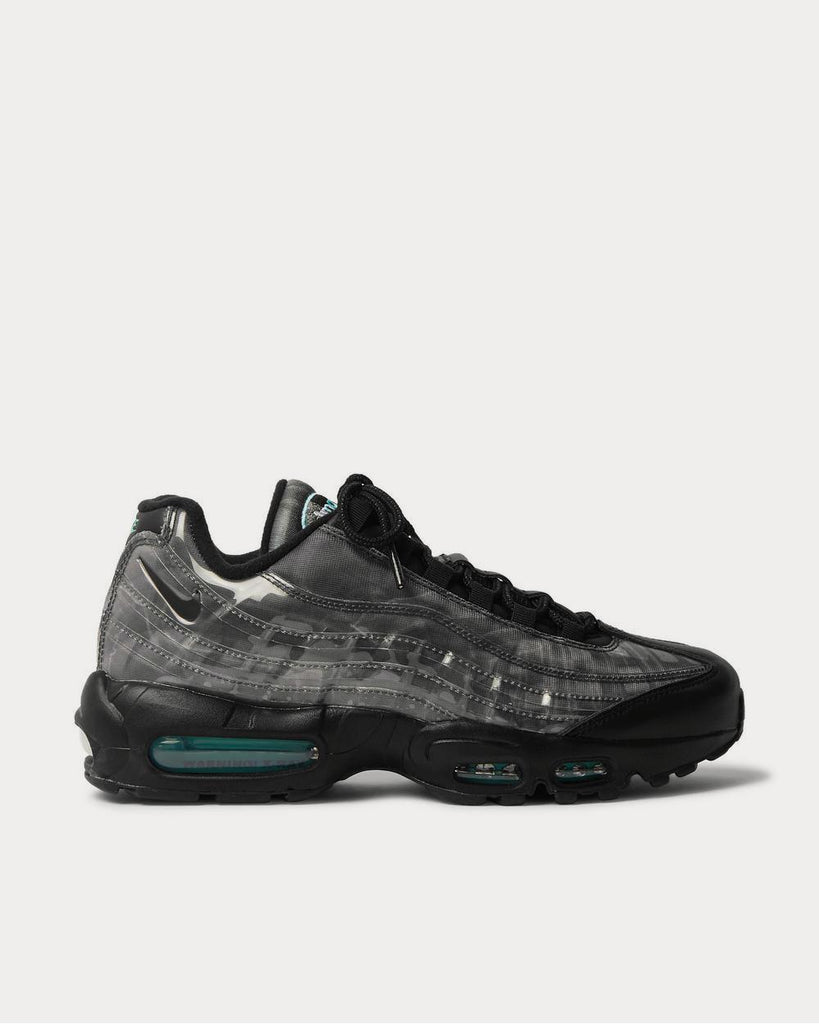 Air Max 95 DNA Panelled Leather, Mesh and Perspex Black low top sneakers