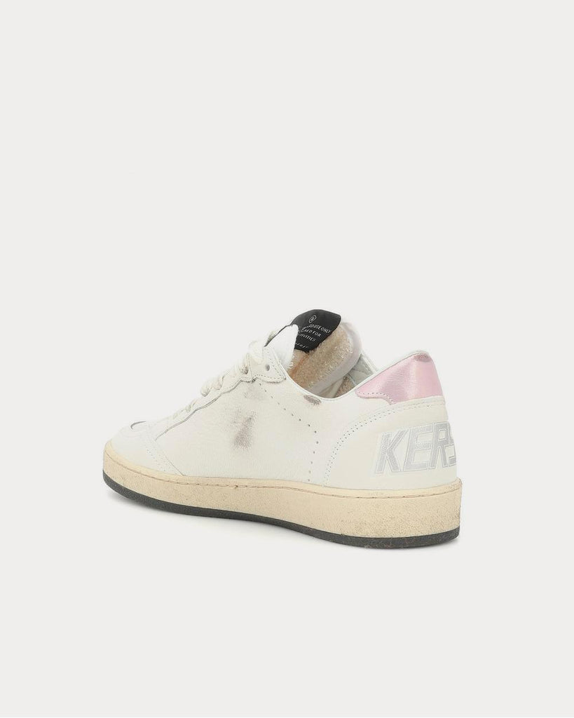 Ball Star leather White Low Top Sneakers