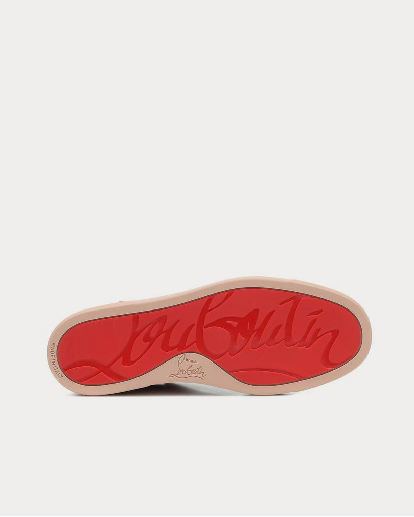 Louis Junior silk-satin Nude 2 Low Top Sneakers