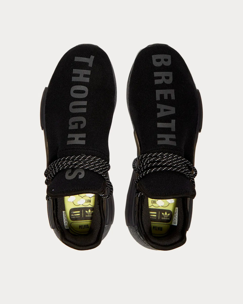 Pharrell hu nmd black gum Clearance