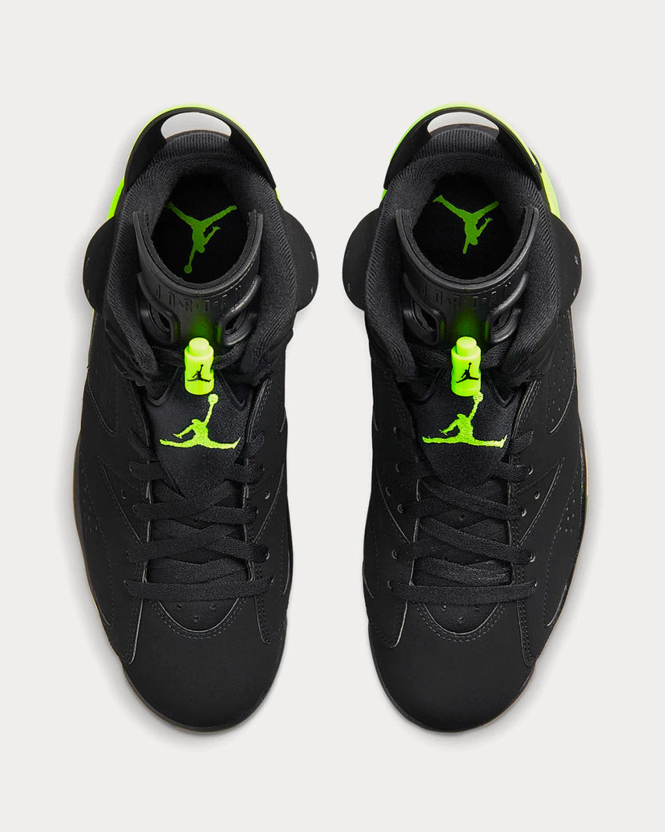 Jordan Air Jordan 6 Retro Electric Green / Black High Top Sneakers - Sneak in Peace