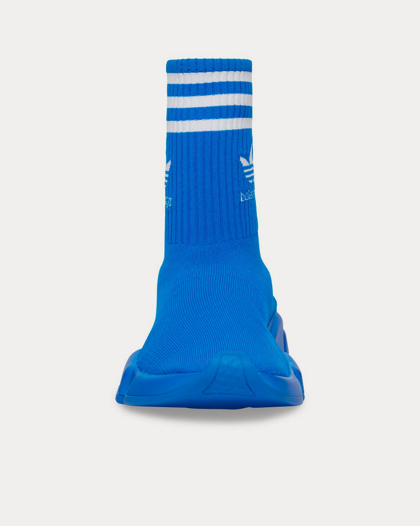 Speed Knit Blue High Top Sneakers