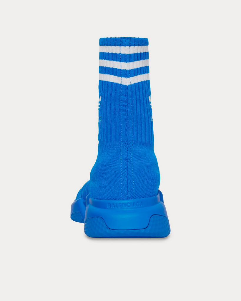Speed Knit Blue High Top Sneakers