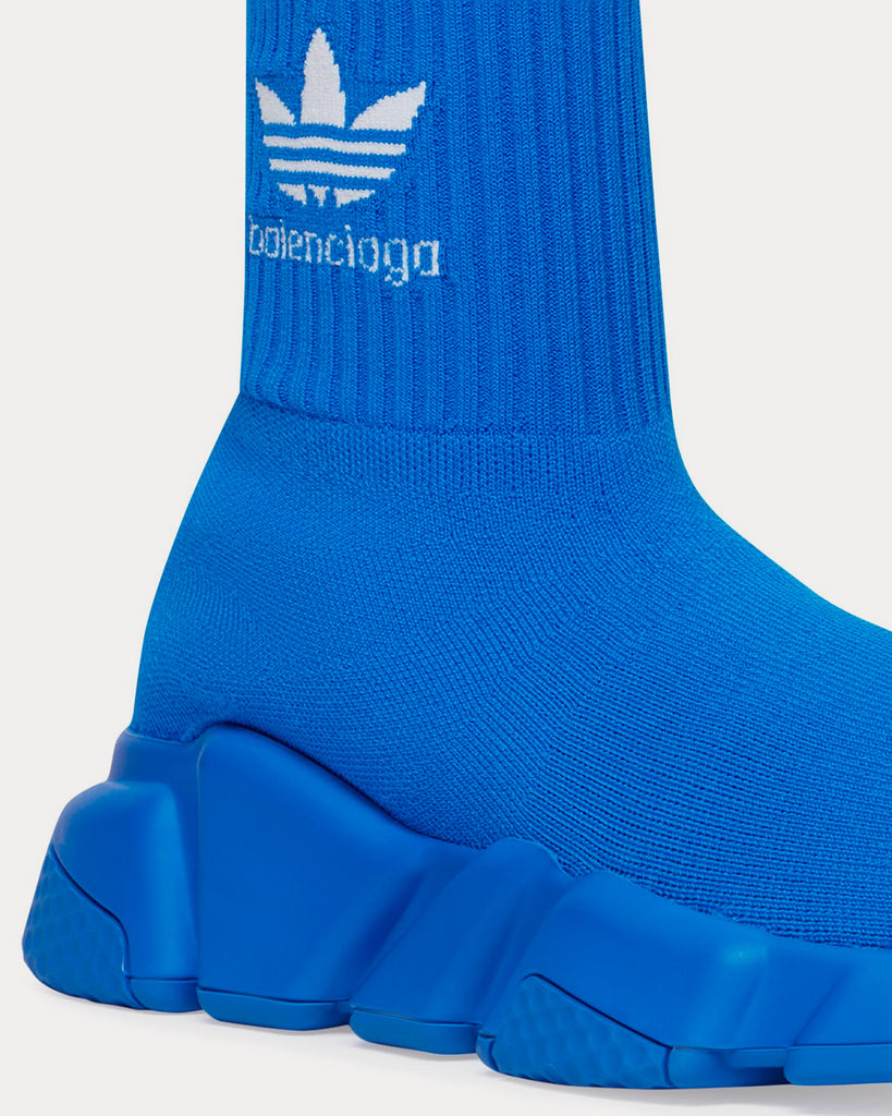 Speed Knit Blue High Top Sneakers