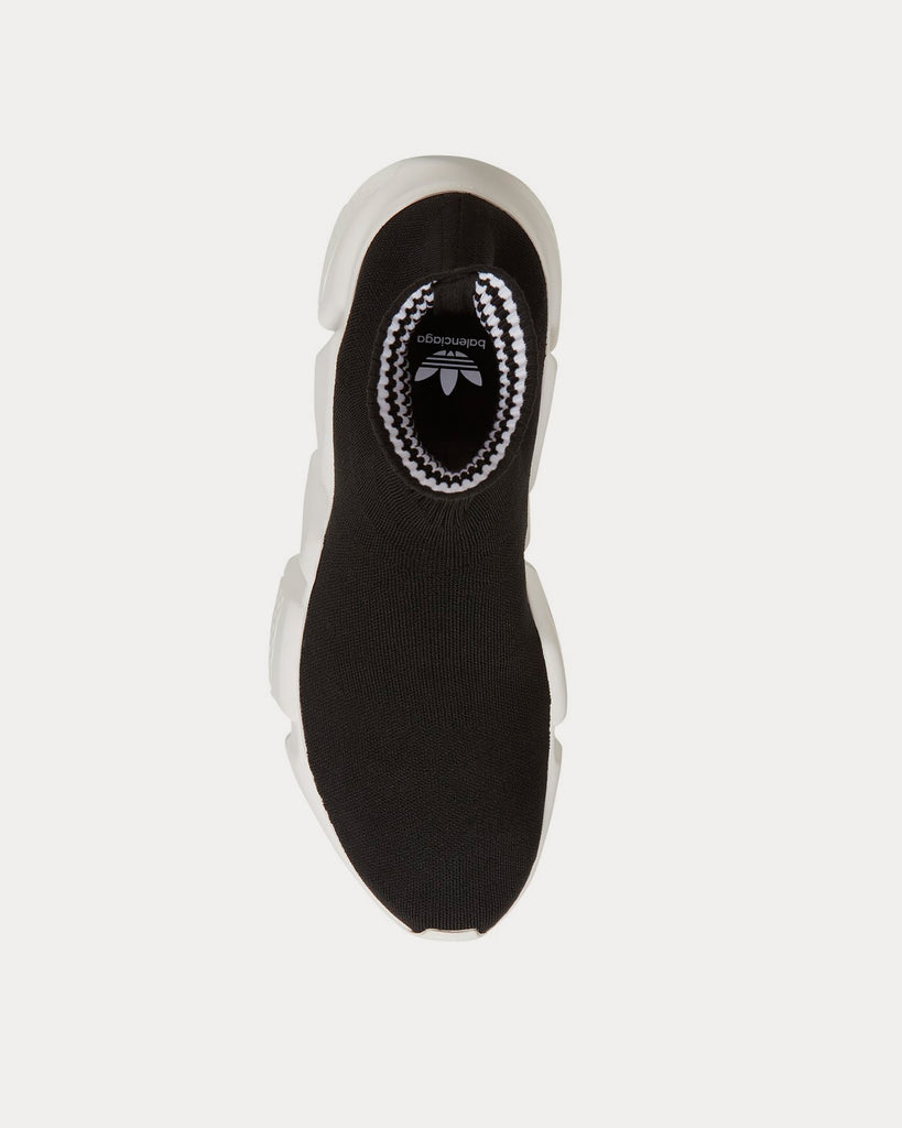 Speed Knit Black High Top Sneakers