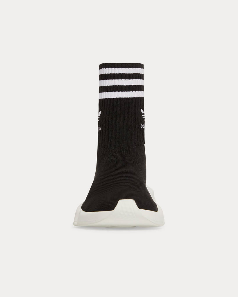 Speed Knit Black High Top Sneakers