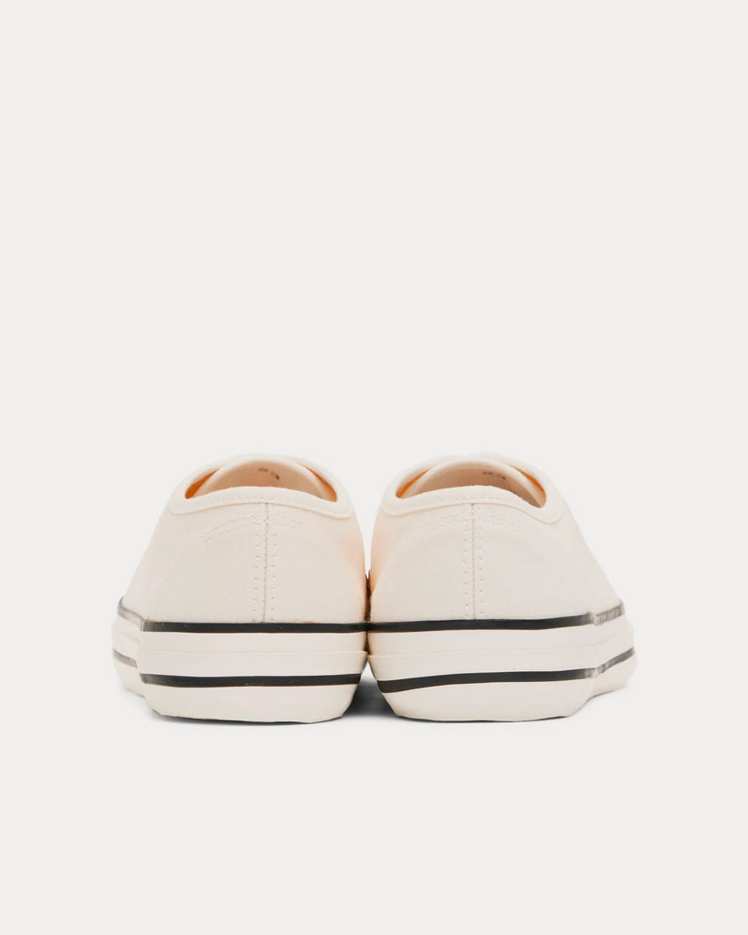 Pointed White Low Top Sneakers