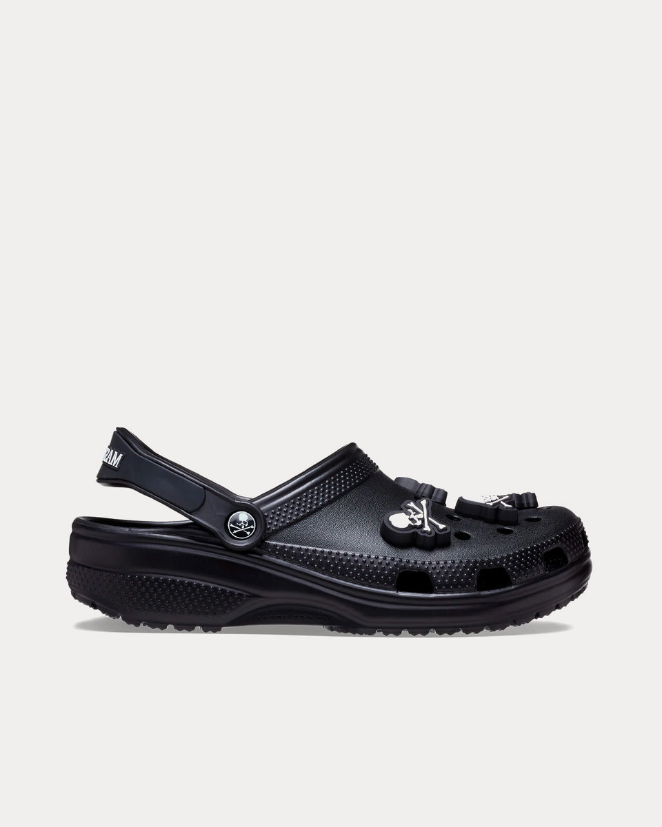 Crocs x Mastermind Classic Clog Black Slip Ons - Sneak in Peace