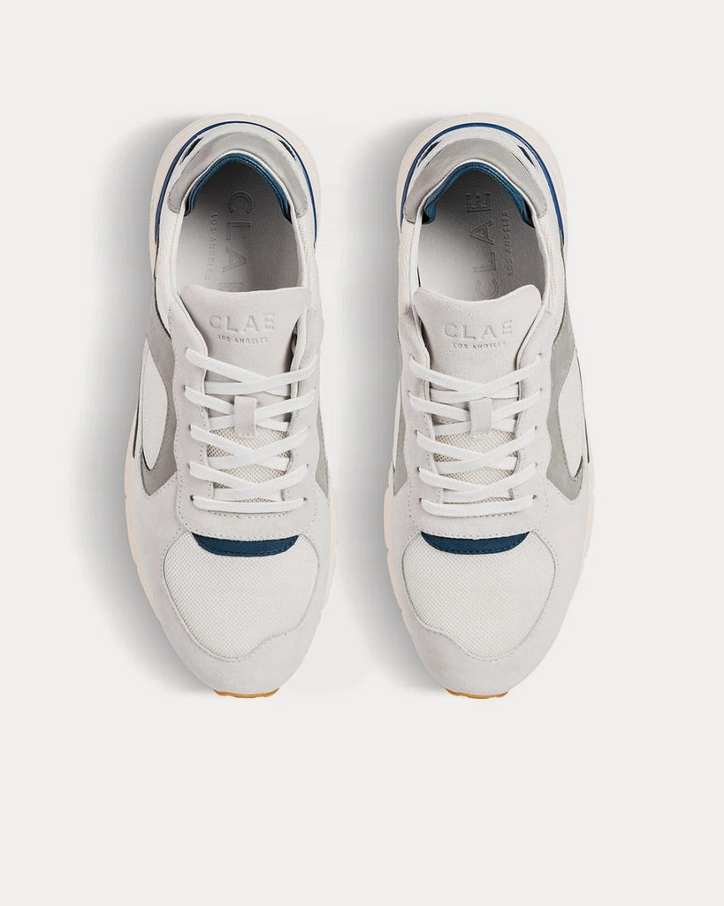 Edwin White Blue Camel Sneakers